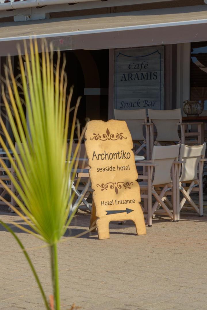 Archontiko Seaside Hotel Platanias  Exterior foto