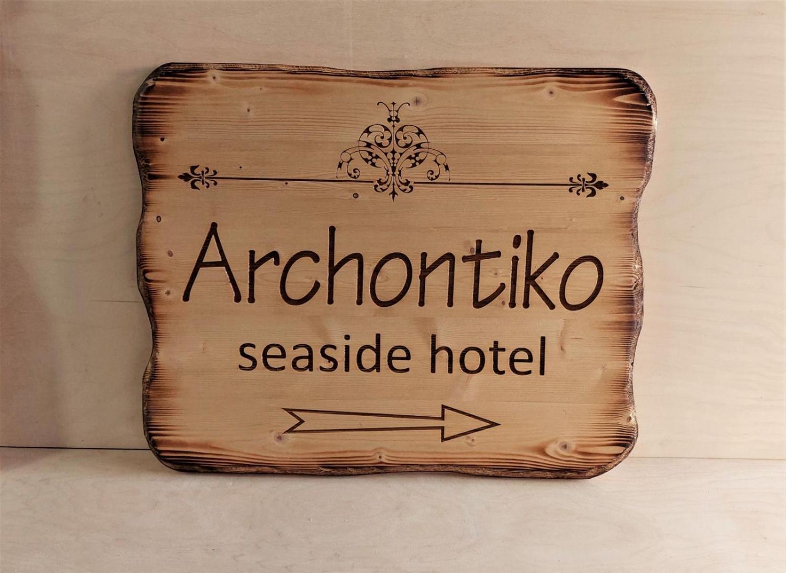 Archontiko Seaside Hotel Platanias  Exterior foto